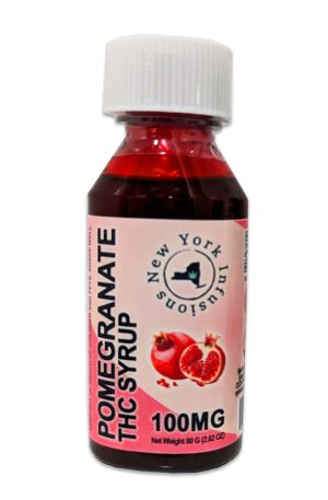 NY Infusions Syrup Drink - Pomegranate - 100mg