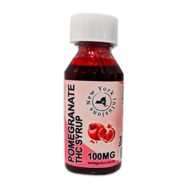 NY Infusions Syrup Drink - Pomegranate - 100mg